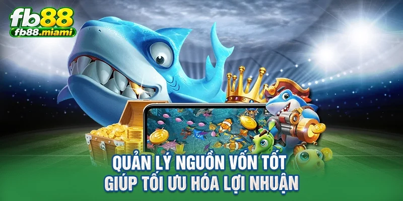 Quản lý nguồn vốn tốt giúp tối ưu hóa lợi nhuận